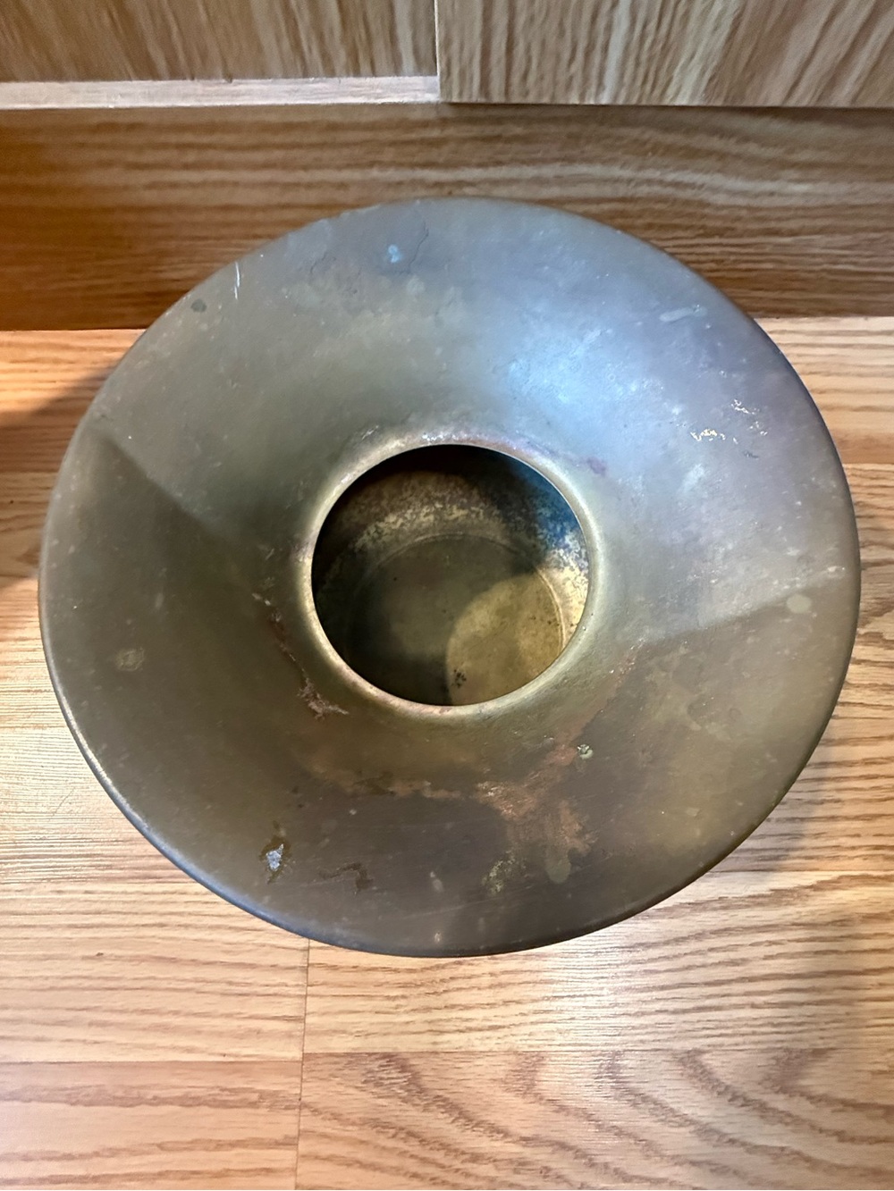 Rare Vintage Solid Brass Spittoon,By Leonard Silver Mfg.A Towle Co.In Taiwan